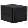 Сетевой накопитель Synology DS414 Сетевой накопитель с 4 отсеками для 3.5” SATA(II) или  2,5” SATA/SSD, 1.33 ГГц (Двухядерный) CPU, RAM 1Gb