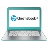 Ноутбук HP Chromebook 14-q000er Celeron 2955U/4Gb/16Gb SSD/DVD/int int/14"/HD/3G/1024x576/Chrome/lt.blue/BT2.1/WiDi/6c/3G/WiFi/Cam (F7T44EA)