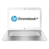 Ноутбук HP Chromebook 14-q002er Celeron 2955U/4Gb/16Gb SSD/DVD/int int/14"/HD/3G/1024x576/Chrome/white/BT2.1/WiDi/6c/3G/WiFi/Cam (F7T46EA)