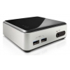 Платформа NUC Intel Original BOXD34010WYK2 i3 4010U (1.7)/GMA 4400/No OS/65W/black/silver/Dual DP+HDMI/2xmPCI-E/SATA3/Audio/RJ-45/4xUSB 3.0 (BOXD34010WYK2 931820)