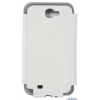 Чехол-книжка Samsung (отсек для визиток) aM Diary case Note2/N7100 PU (F-BADC002KWH) White