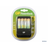 Зарядное устр. GP PowerBank 2, 6 часов + аккум. 4шт. 2700mAh (GP PB570GS270-CR4) (PB570GS270-2CR4)