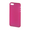 Футляр Hama H-118922 для Apple iPhone 5 ультра тонкий (0.4 мм) пластик розовый  (00118922)