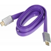 Ферритовые кольца. Кабель HDMI-HDMI ver1.4 19M/19M 1.8м позолоченные контакты Blister box (HDMI-1.8M-MG(1.4)BL)