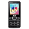 Мобильный телефон LG A399 черный моноблок 2Sim 2.2" 240x320 2Mpix BT GSM900/1800 GSM1900 40Mb FM microSD max8Gb (LGA399.ACISBK)