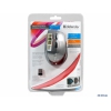 Мышь Defender Magnifico MM-555 Nano B(Чер) 6кн+кл  беспроводная IR-лазерная (52555)