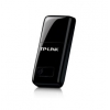 Wi-Fi адаптер 300MBPS USB MINI TL-WN823N TP-Link 300 Мбит/с Беспроводной мини USB-адаптер серии N, малый размер, чипсет Realtek, 2T2R, 2,4 ГГц, 802.11b/g/n, кнопка WPS, интерфейс USB 2.0, встроенная антенна, утилита настройки