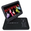 Портативный Плеер Supra SDTV-1025UT 10"/1024x600/поворотный экран/DVD/CD SD/MMC черный