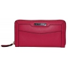 Бумажник Cross Nappa Natural кожаный женский на молнии New Fusia (AC508087-1)