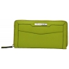 Бумажник Cross Nappa Natural кожаный женский на молнии Parrot Green (AC508087-3)