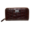 Бумажник Cross Coco кожаный женский на молнии Brown (AC538081-3)