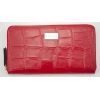 Бумажник Cross Coco кожаный женский на молнии Red (AC538081-2)