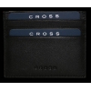 Футляр Cross Classic Men для кредитных и визитных карт кожаный мужской отделение/пропуска черный (AC068130-1)