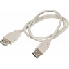 Кабель-удлинитель USB2.0 Ningbo USB A (m)/USB A (f) 0.75м (мин.кол.50)
