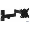 Кронштейн Kromax CASPER-104 Black Наклонно-поворотный для LED TV 10"-28", max 25 кг, настенный, 5 ст свободы, от стены 57-410 мм, max VESA 100x100 мм (20171)