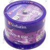 DVD+R Disc Verbatim   8.5Gb  8x  <уп. 50 шт> Double Layer,  на шпинделе <43758>
