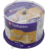 Слито с арт 44686 !!!!DVD-R Disc Verbatim   4.7Gb  16x  <уп. 50 шт> на  шпинделе,  printable  <43649>