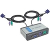 D-Link <DKVM-2K> Switch 2/1 with built-in KVM cables (клавиатураPS/2+мышьPS/2+VGA15pin)