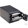 Внешний контейнер для HDD 2x3,5" SATA FANTEC [MR-35DUS2], RAID 0/1/JBOD, USB2.0, Gigabit LAN (2396)