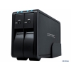 Внешний контейнер для HDD 2x3,5" SATA FANTEC [MR-35VU3R], RAID0/1/JBOD, USB3.0, black (1467)