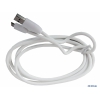Кабель ONEXT 1.5 м,USB-microUSB, эластичный, белый
