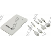 Аккумулятор KS-is Power Bank KS-215 White (2xUSB 2.1A, 10000mAh,  9  адаптеров,  Li-lon)
