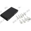 Внешний аккумулятор KS-is Power Bank KS-189 Black (2xUSB 2.1A, 20000mAh, 9  адаптеров, Li-lon)