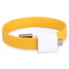 Кабель GGMM Loop microUSB CitrusYellow (DZ00419)