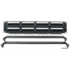 Патч панель Cablexpert NPP-C548CM-001 с задним организатором, 48 портов категории 5E