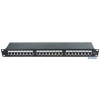 Патч панель Cablexpert NPP-C624-002 экранированная, 24 порта категории 6, размер 19'' 1U
