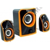 Колонки Defender JamSation S10 Black-Orange (2x2.5W +Subwoofer  5W) <65614>