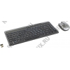 Defender Sorbonne Wireless Combo <C-835 Nano>  (Кл-ра М/Мед,USB,FM+Мышь 3кн,Roll,USB,  FM) <45835>