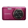 PhotoCamera Olympus VH-520 red 15Mpix Zoom10x 3" 1080 SDHC SDXC IS opt+el в комплекте с кожаным чехломLi-Ion (V108060REK000)