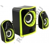 Колонки Defender JamSation S10 Black-Green (2x2.5W  +Subwoofer 5W) <65613>