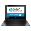 Нетбук HP Pavilion 10-e010sr A4 1200/2Gb/500Gb/UMA/10,1"/HD+/Touch/1024x576/Win 8/ano silver+sparkling black/BT2.1/1c/6c/WiFi/Cam (F5B61EA)