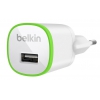 Автомобильное зарядное устройство Belkin 1A белый (F8J042cwWHT)