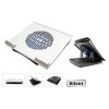 Подставка для ноутбука GlacialTech SnowPad H2 silver 7-14" (325x300x56mm) 2xUSB (CN-SPH2A000LC0001)