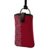Чехол Hama H-13318 Silk Cycle для MP3 плеера 11 x 6 x 1.5 см шейный шнурок велюр красный (00013318)