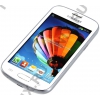Samsung Galaxy Trend GT-S7390  Ceramic  White  (1GHz,512MbRAM,4"800x480,3G+BT+WiFi+GPS,4Gb+microSD,3Mpx,Andr)