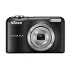 PhotoCamera Nikon CoolPix L29 black 16.1Mpix Zoom5x 2.7" 720p 20Mb SDHC CCD IS AA (VNA681E1)