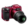 PhotoCamera Nikon CoolPix L830 red 16Mpix Zoom34x 3" 1080p 59Mb SDHC SDXC CMOS 1x2.3 IS opt+el turLCD 0fr/s HDMI AA (VNA601E1)
