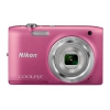 PhotoCamera Nikon CoolPix S2800 pink 20.1Mpix Zoom5x 2.7" 720p 25Mb SDXC CCD IS el EN-EL19 (VNA573E1)