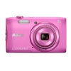 PhotoCamera Nikon CoolPix S3600 pink 20.1Mpix Zoom8x 2.7" 720p 25Mb SDHC opt Li-Ion (VNA554E1)