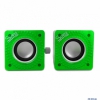 Акустическая система Simple S27 Green, дополнительные динамики, регулировка громкости, USB, S27 Green