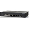 Коммутатор Cisco SRW208MP-K9-EU 8-портовый  10/100 PoE  управляемый коммутатор  w/Gig Uplinks
