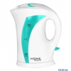 Чайник электрический HOME ELEMENT HE-KT102 {new} белый/зеленый