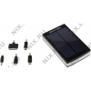Внешний аккумулятор KS-is Power Bank KS-225 Black (2xUSB 2.1A,  13800mAh,1  адаптер,фонарь,солнечная  панель,Li-lon)