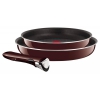 Набор посуды Tefal Ingenio 5 L0349852 (3 предмета) алюминий бордовый (2100079355)