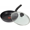 Сковорода Tefal Tendance Black Current 04081410 круглая 24см покрытие: Intensy ручка несъемная (с крышкой) темно-фиолетовый (9100013790)