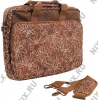 Сумка Continent CC032 Brown prints  (полиэстер, коричневая, 15-15.6")